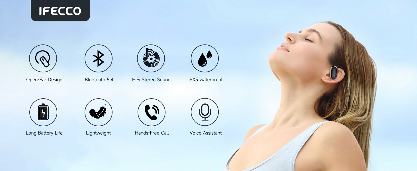 Open ear headphones