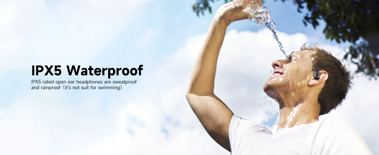 IPX5 waterproof headphones