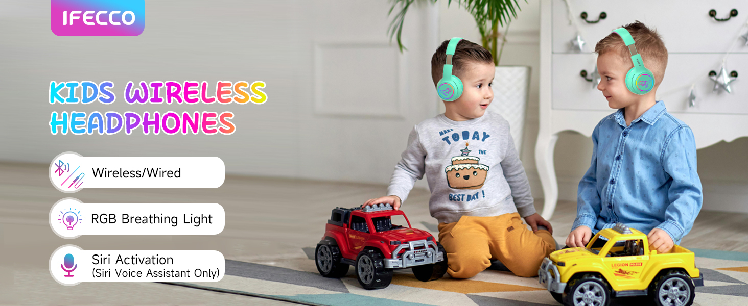 Wireless Kids Headphones