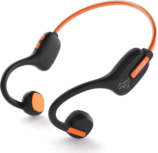 IFECCO Kids Open Ear Headphones - Kids Girls Bluetooth 5.3 Conduction Headphones with Mic,Ultra-Light,IPX5 Waterproof and Safer for Children Wireless Headphones,Perfect for School Travel Gifts (Pink) - Image 15